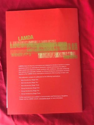 Book - LAMDA Introductory Graded Examinations Syllabus