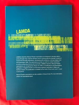 Book - LAMDA Musical Theatre Solo/Duo Graded Examinations Syllabus