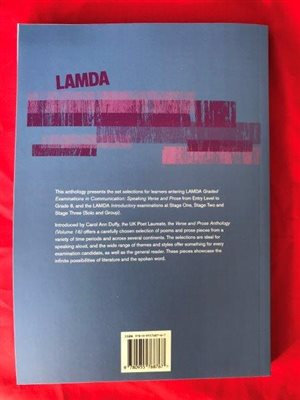 Book - LAMDA Verse and Prose Anthology