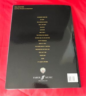 Music Book - Hamilton