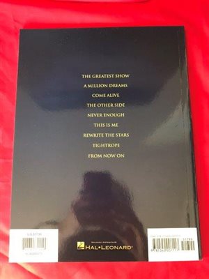 Music Book - The Greatest Showman