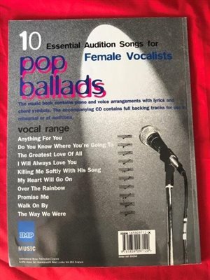 Music Book - Pop Ballads