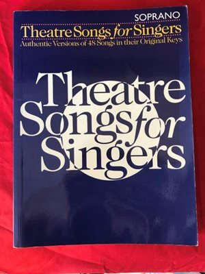 Music Book - Theatre Songs for Singers