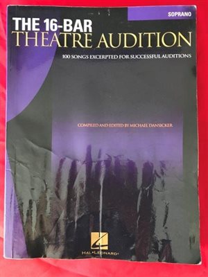 Music Book - The 16 Bar Theatre Audition