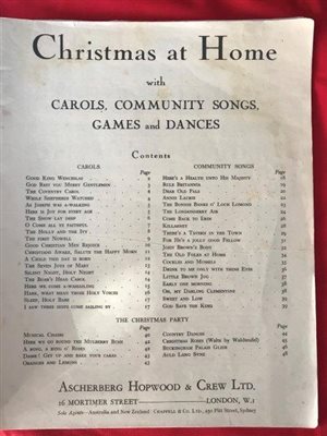 Music Book - Christmas At Home
