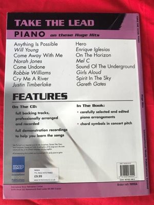 Music Book - Take the Lead, Piano