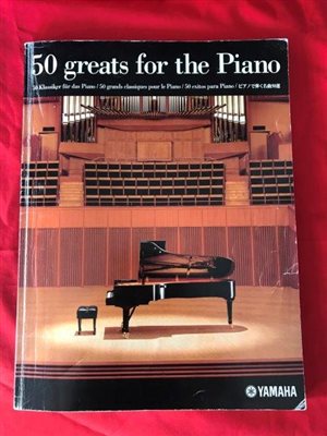 Music Book - 50 Greats for the Piano