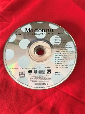 CD - Madonna, the Immaculate Collection